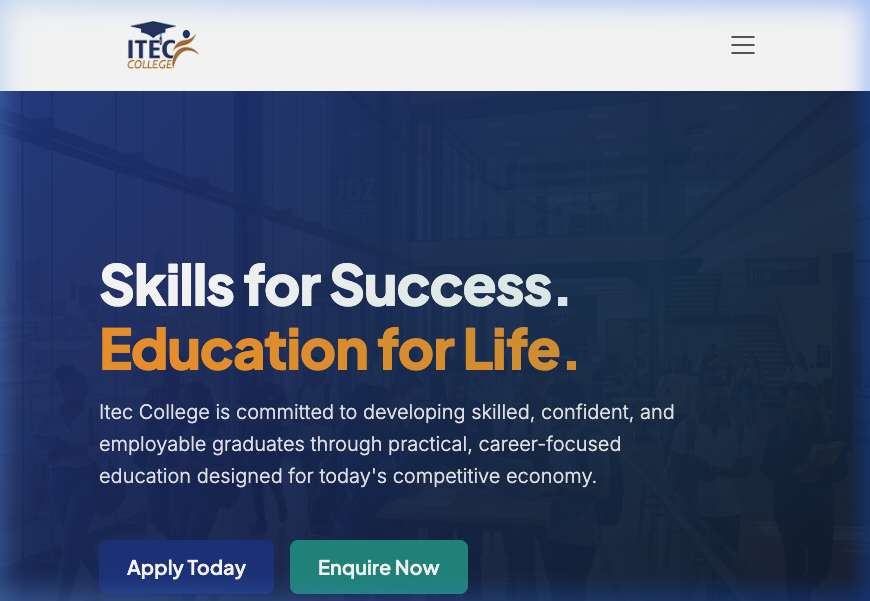 ITEC College Website