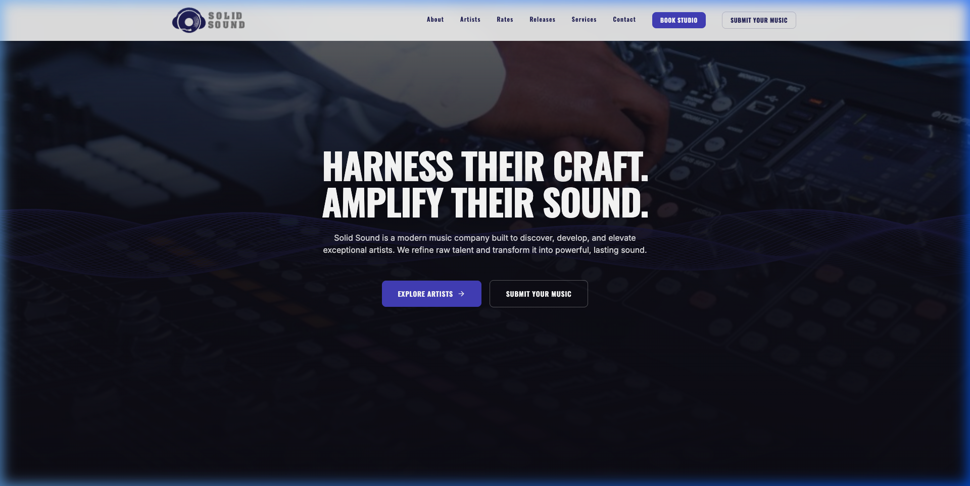 Solid Sound Website